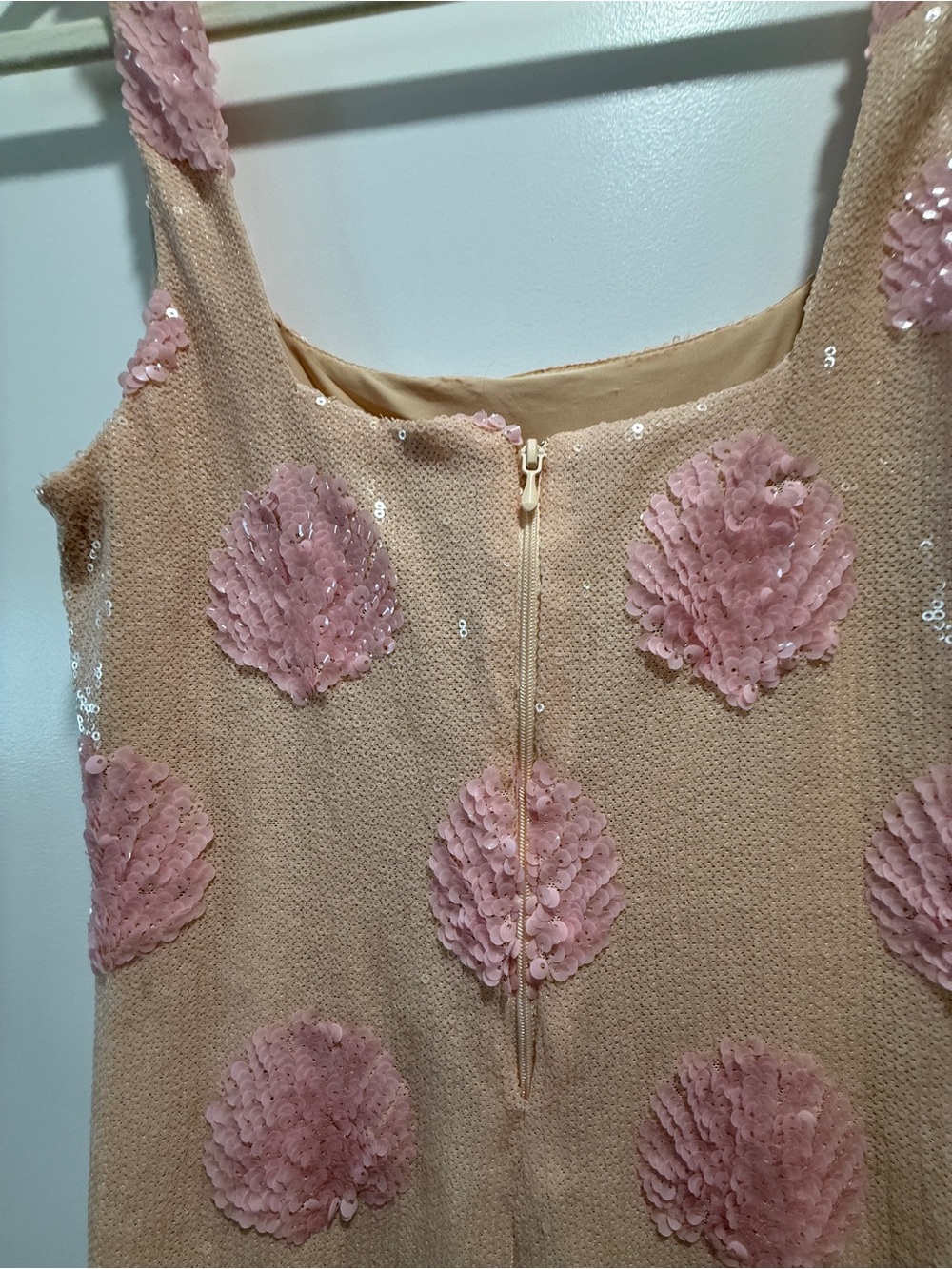 Show Me Your Mumu Lets Go Mini Dress Pink Sequin Shell Dress | Size S - Picture 12 of 15